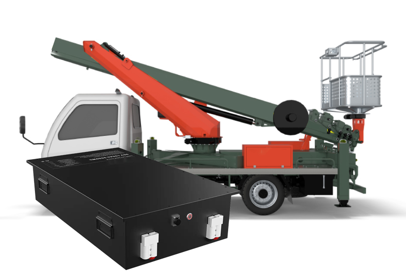 กรณี บริษัท ล่าสุดเกี่ยวกับ 72V280AH Lithium Battery System Solution for Industrial Aerial Work Platform