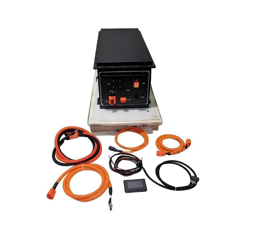 กรณี บริษัท ล่าสุดเกี่ยวกับ Power Grid Pioneer – 332.8V 132Ah Li-ion Battery System for Grid Construction Tracked Vehicles