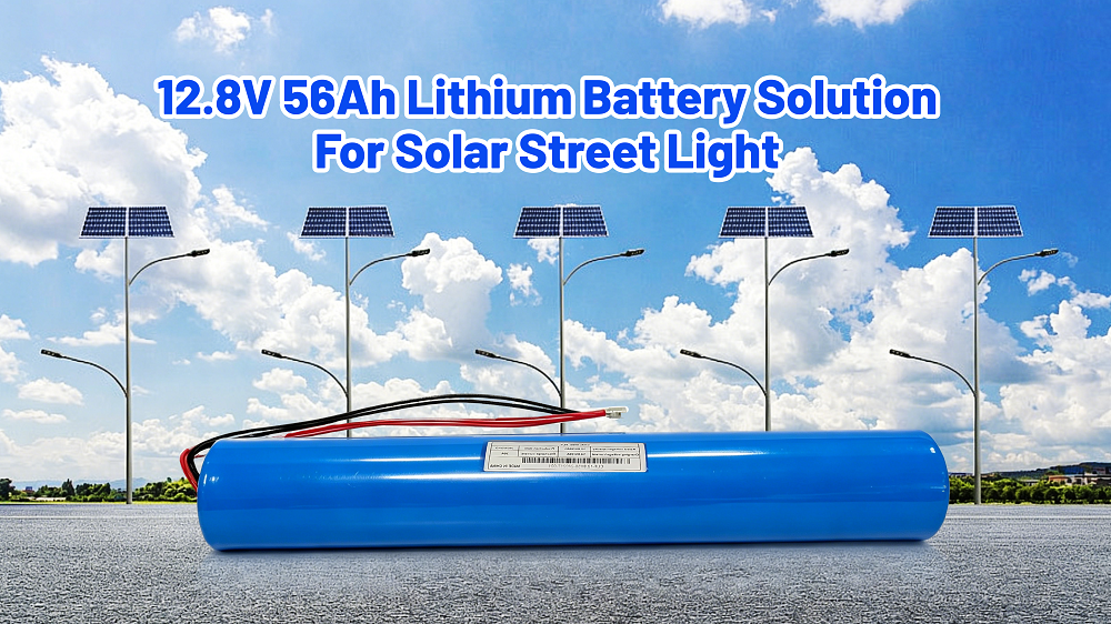 กรณี บริษัท ล่าสุดเกี่ยวกับ 12.8V 56AH Lithium Battery Soution for Solar Street Light for Saudi Arabia