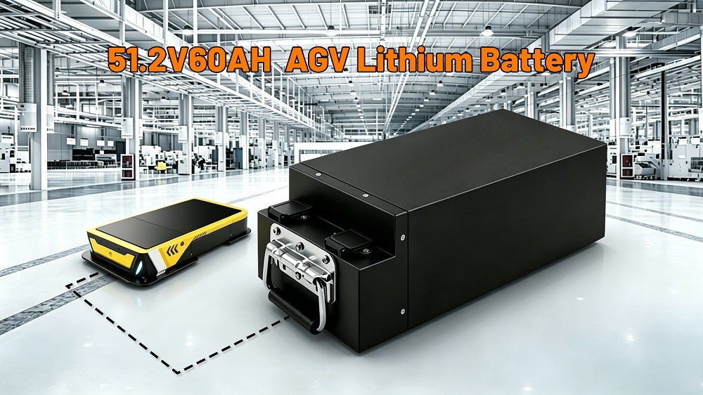 กรณี บริษัท ล่าสุดเกี่ยวกับ กรณีโครงการแบตเตอรี่ลิเธียม AGV ของสิงคโปร์ 51.2V60AH