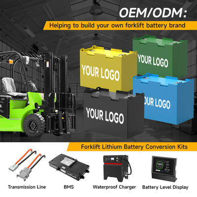 LiFePO4 Battery 36V 48V 80V 105Ah 230Ah 300Ah 460Ah 560Ah Lithium-ion Batteries for Electric Forklifts