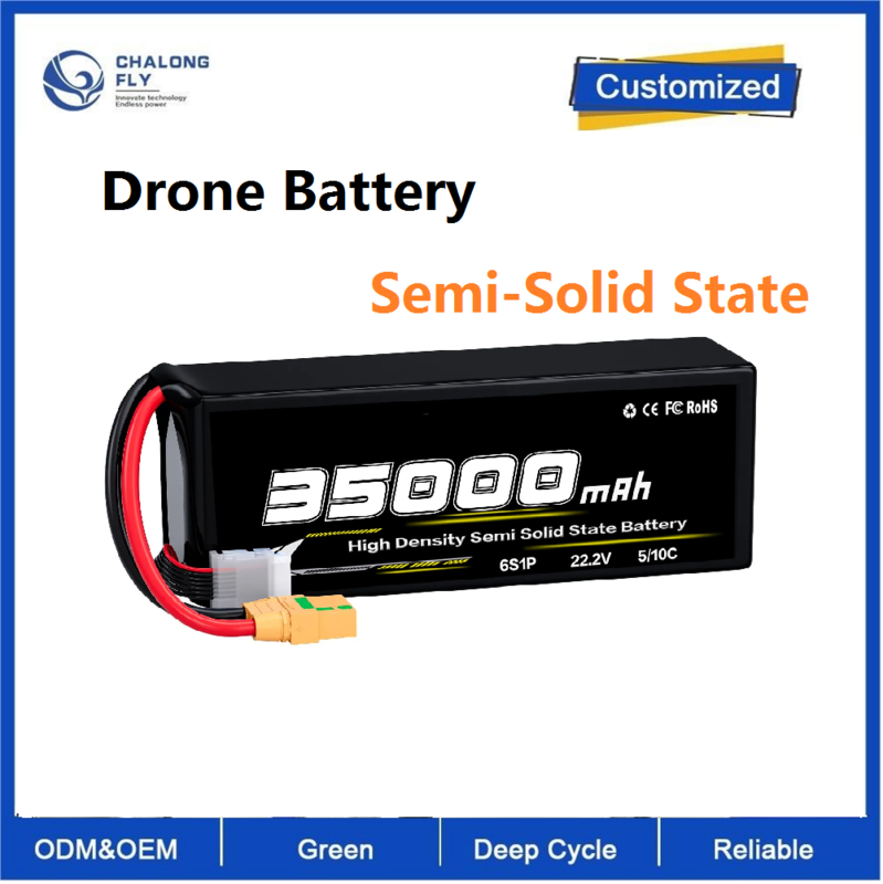 CLF OEM ODM 22.2V 30Ah 3000mah large-capacity, Nickel-metal-hydride, high-rate solid-state/semi-solid-state lithium-ion battery