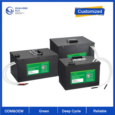 OEM ODM LiFePO4 แบตเตอรี่ลิธีਅਮ แพ็ค AGV เครื่องจักรยานนําทางอัตโนมัติ ระบบ 24v 80v