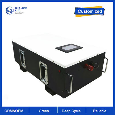 แบตเตอรี่ลิเธียม LiFePo4 OEM ODM 48V 100AH ​​200AH โดยไม่หยุดชะงัก 5KW แบตเตอรี่ลิเธียมในครัวเรือนที่เก็บพลังงานแสงอาทิตย์