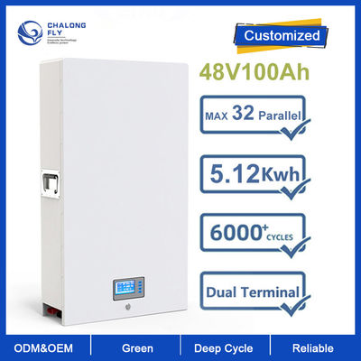 LiFePO4 แบตเตอรี่ลิธีอุตสาหกรรม OEM ODM 48V 100AH 200AH 300AH Powerwall Off Grid บ้านเรือน แบตเตอรี่เก็บพลังงานพลังงานแสงอาทิตย์