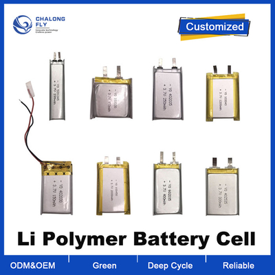 OEM ODM LiFePO4 แบตเตอรี่ลิเธียมของเล่นแบตเตอรี่ลิเธียมโพลิเมอร์ 103450 Li Ion Prismatic Battery ชุดแบตเตอรี่ลิเธียม