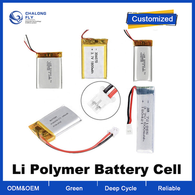OEM ODM LiFePO4 3.7v แบตเตอรี่ลิเดียมไอออน 150mAh 350mAh 750mAh 1000mAh 1200mAh 2000mAh