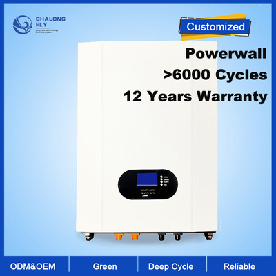 OEM ODM LiFePO4 แบตเตอรี่ลิตியம் แบตเตอรี่รองรับบ้านติดผนัง แบตเตอรี่แพ็คชาร์จใหม่ 5kwh 7kwh 10kwh แบตเตอรี่ลิตিয়ামแพ็ค