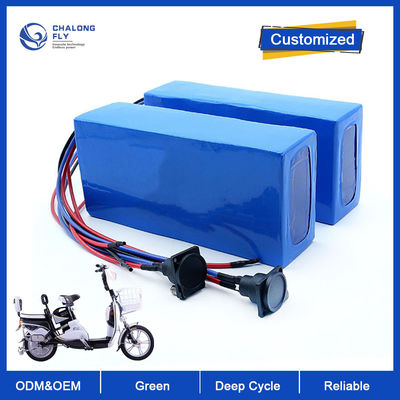 LiFePO4 แบตเตอรี่ลิธีียม 36V 48V แบตเตอรี่ลิธีียมไอออน 30AH 80AH 120AH OEM ODM แบตเตอรี่ลิธีียมที่สามารถชาร์จใหม่ได้
