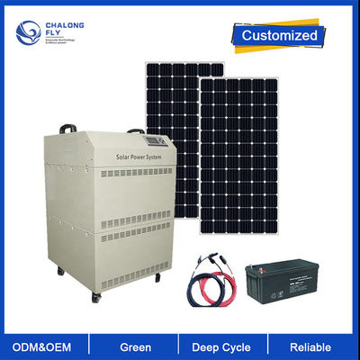 แบตเตอรี่ลิทธิียม 3kW Off Grid Power Emergency Pack สําหรับระบบเก็บพลังงานแสงอาทิตย์สํารองบ้าน