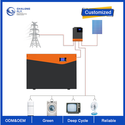 OEM ODM lifepo4 แบตเตอรี่ลิเธียมพลังงานแสงอาทิตย์แบตเตอรี่ลิเธียมไอออน 48V 100Ah 200Ah แบตเตอรี่รถจักรยานยนต์ไฟฟ้า