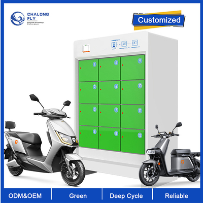 OEM ODM LiFePO4 แบตเตอรี่ลิเธียม 5 Chambers สถานีเปลี่ยนแบตเตอรี่ปรับแต่งได้