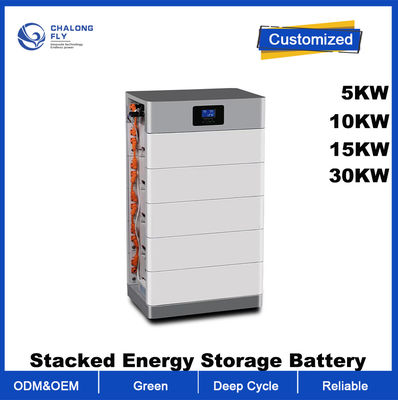 OEM ODM LiFePO4 แบตเตอรี่ลิเธียมระบบจัดเก็บพลังงาน All in One ESS 10KW 20KW 48V 51.2V ชุดแบตเตอรี่ลิเธียม