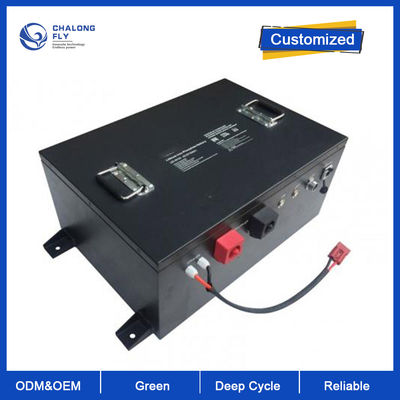 LiFePo4 แบตเตอรี่ลิเธียม 48V 150AH 200AH 300AH 500AH 72V แบตเตอรี่ลิเธียมไอออนแบบชาร์จไฟได้แบตเตอรี่รถกอล์ฟแบบกำหนดเอง