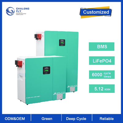 ชุดแบตเตอรี่ลิเธียมไอออนแบบกำหนดเอง LifePo4 24V 48V 200Ah แบตเตอรี่ Powerwall สำหรับระบบจัดเก็บพลังงานแสงอาทิตย์ในบ้าน
