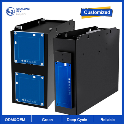 OEM ODM ปรับแต่ง LiFePO4 แบตเตอรี่ลิตিয়াম กันฝุ่น 48V 100Ah 150Ah 200Ah แบตเตอรี่ลิตিয়াম