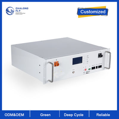 LiFePO4 แบตเตอรี่พลังงานแสงอาทิตย์ ลิทธิียมเหล็กฟอสฟาต 48V 100AH 200AH 5KW 10KW การเก็บพลังงาน