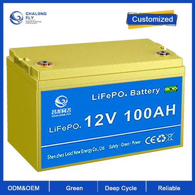 12.8V LiFePO4 แบตเตอรี่ลิตியம் 100AH 200AH สําหรับ EV LiFePO4 แทนกรด鉛