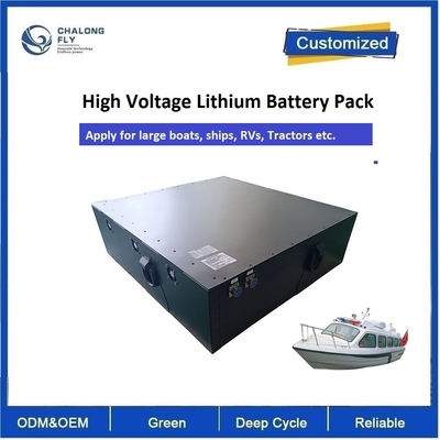 LiFePO4 เรือไฟฟ้า เรือแทรกเตอร์ แบตเตอรี่ลิตยูม แพ็ค LFP ลิตยูมไอออน PRISMATIC IP67 320V 80AH 100AH 200AH