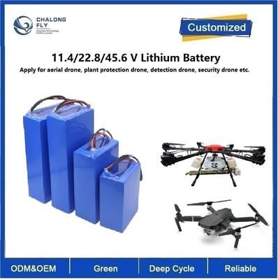 CLF OEM แบตเตอรี่ลิธีียม 22000Mah LiFePO4 NCM 22.8V 33V 43.2V 6S 12s แบตเตอรี่ลิธีียมไอออน แพ็คสําหรับเครื่องตรวจจับอากาศ Drone
