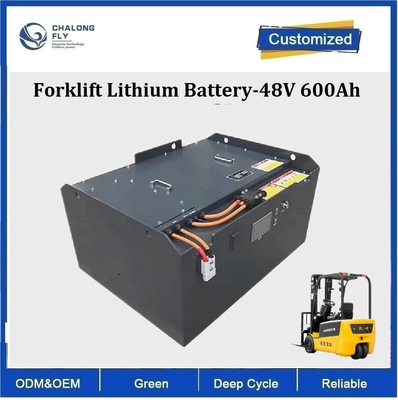 CLF 48V600Ah LiFePO4 แบตเตอรี่ลิตিয়াম แบตเตอรี่ลิตিয়ামเหล็กฟอสฟาต สําหรับ Toyota Heli Forklift AGV โรบอตสกูเตอร์