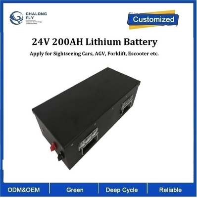 CLF OEM Power Lithium Iron LiFePO4 200Ah 24V แบตเตอรี่ลิตยูม สําหรับรถท่องเที่ยว