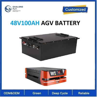 CLF เครื่องยกไฟฟ้า AGV Lifepo4 EV แบตเตอรี่ลิธีโอเอ็ม 24V 48V 100Ah 200Ah 300Ah 50Ah