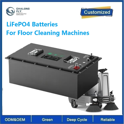 CLF OEM ODM 24V 36V 160AH LiFePO4 แบตเตอรี่โลหะลิเดียม แพคเกจเครื่องทําความสะอาดพื้น รถกีฬากอล์ฟ รถที่มีเครื่องชาร์จ BMS
