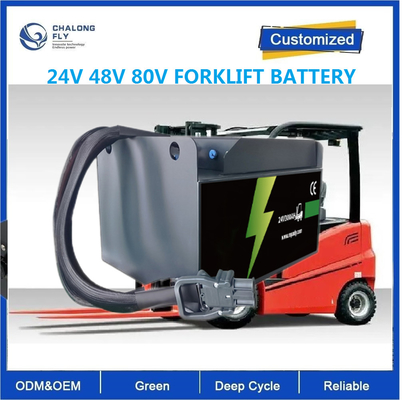 CLF 24V 48V 300Ah 400Ah OEM ODM LiFePO4 แบตเตอรี่เหล็กฟอสฟาตลิตিয়াম แพคพลังงานสําหรับรถยก AGV โรบอตกอล์ฟคาร์ต