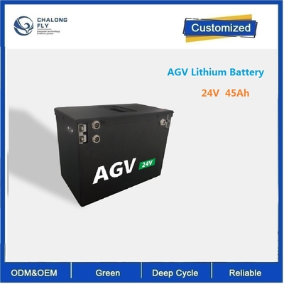 CLF OEM ODM 24V 45Ah ไฟฟอร์คลิฟต์ไฟฟ้า AGV RGV พลังงาน Lifepo4 แบตเตอรี่ลิธีอุตสาหกรรม OEM 24V 48V 100Ah 200Ah 300Ah 50Ah