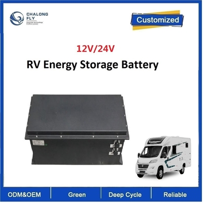 CLF OEM ODM ปรับแต่ง 24V RV เรือแคมป์ เรือ แบตเตอรี่ลิธีอุตสาหกรรม LiFePO4 พลังงานแสงอาทิตย์ 12V 24V 48V 400/600/800Ah