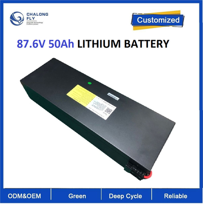CLF แบตเตอรี่ลิตியம் 24S12P 87.6-88.8V 50.4Ah สมดุล BMS สมาร์ท