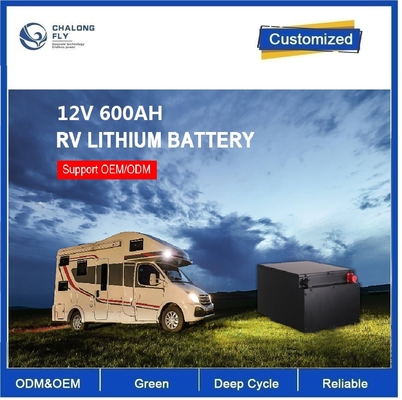 CLF 12V 600Ah ลิทธิียมเหล็กฟอสฟาต แบตเตอรี่ LiFePO4 แพ็ค 100Ah 200Ah 300Ah 12V 24V สําหรับเรือ RV Camper