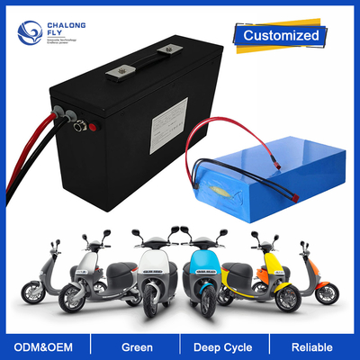 LiFePO4 แบตเตอรี่ลิตียม OEM ODM 36V 48V 60V 25AH แบตเตอรี่ Li-Ion 60AH 100AH 120AH สําหรับรถเข็นอิเล็กทรอนิกส์/จักรยานยนต์อิเล็กทรอนิกส์/จักรยานยนต์อิเล็กทรอนิกส์