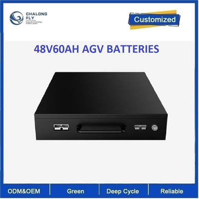 CLF เครื่องยกไฟฟ้า AGV Carrier LiFepo4 EV แบตเตอรี่ลิธีอุตสาหกรรม OEM ODM 24V 48V 60Ah การสื่อสาร RS485