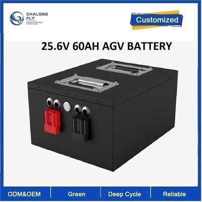 CLF เครื่องยกไฟฟ้า AGV Carrier LiFepo4 EV แบตเตอรี่ลิธีอุตสาหกรรม OEM ODM 24V 48V 60Ah การสื่อสาร RS485