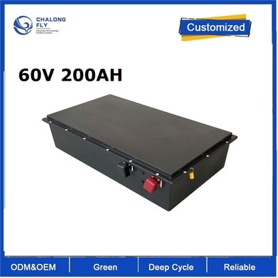 พลังงานเครื่องยนต์ 8000W 60V 200Ah Lithium Iron Phosphate LiFePO4 แบตเตอรี่ความจุขนาดใหญ่สําหรับรถยกไฟฟ้า รถบรรทุก รถบรรทุกโลจิสติก