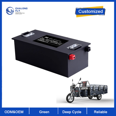 48v 60v 72v 100ah 200ah 300ah แบตเตอรี่ลิธีโอ 48v 60Ah ไลฟ์โพ 4 แบตเตอรี่รถริกช้าไฟฟ้า