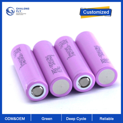 LiFePO4 แบตเตอรี่ลิธีอุตสาหกรรม OEM ODM 3.7V 2200mah 2400mah 2600mah 3000mah 18650 3600mah แบตเตอรี่ลิทยอน