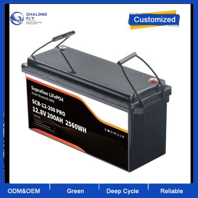 แพ็คแบตเตอรี่ลิทธิียมไอออน 12V 200Ah แทนกรด鉛 ขายส่ง OEM