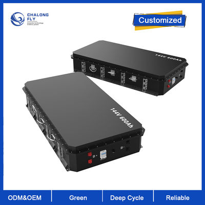 แบตเตอรี่ลิธีอุตสาหกรรมเรือขนาด 96V 300Ah พร้อม 400A จุดสูงสุดการออกกําลังและความจุ 304Ah สําหรับเรือไฟฟ้า