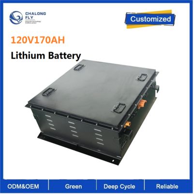 แบตเตอรี่ลิเธียมมารีนกันน้ำ LiFePO4 120V 170Ah กำลังไฟสูงสำหรับเรือ