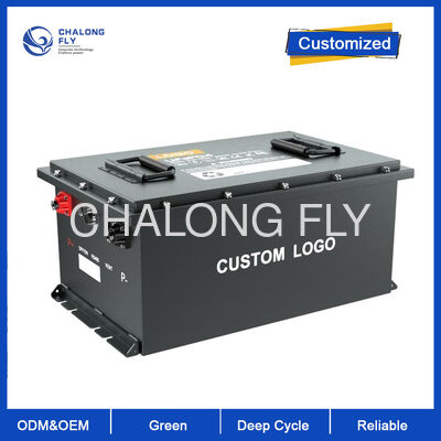 แบตเตอรี่รถยกสี่เหลี่ยมเหล็กฟอสฟาตลิธีม 48V 400Ah ระยะชีวิตยาว