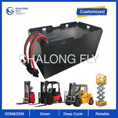 80V 200Ah แบตเตอรี่ลิธีอุปกรณ์ยกยกไฟฟ้าเบา LiFePO4 รวม 3000 หมุนเวียน 16kWh ชาร์จเร็วสําหรับรถยกไฟฟ้า