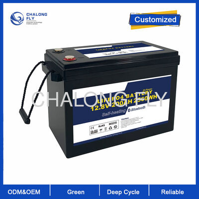 แบตเตอรี่ 12V 300Ah LiFePO4 RV กับ 6000 + วงจร และ IP67 กันน้ําสําหรับการเก็บพลังงานแบบพกพา