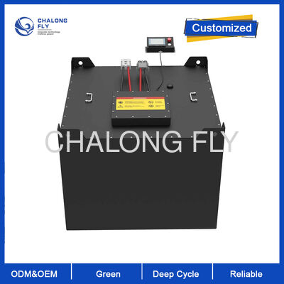 แบตเตอรี่รถยก LiFePO4 80V 870Ah ความจุ 69.6 kWh และรับประกัน 5 ปีสำหรับการใช้งานหนักในอุตสาหกรรม