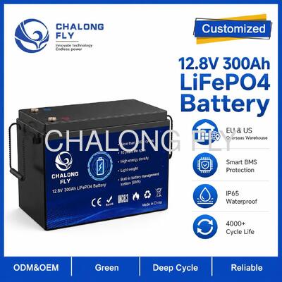 แบตเตอรี่ลิเธียมฟอสเฟต (LiFePO4) แบบกำหนดเอง 12.8V 314Ah พร้อม BMS สำหรับแหล่งพลังงานพกพาและที่เก็บพลังงานแสงอาทิตย์