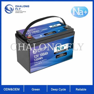 แบตเตอรี่โซเดียมไอออน Deep Cycle 12V 100Ah ทนอุณหภูมิต่ำ สำหรับ RV ฤดูหนาวและพลังงานนอกกริด