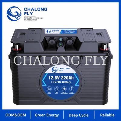 แบตเตอรี่ลิเธียมไอออนฟอสเฟตอัจฉริยะสำหรับเรือ NMEA 2000 ขนาด 12.8V 220Ah พร้อมการเชื่อมต่อ Victron