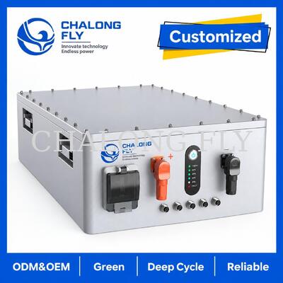 แบตเตอรี่เรือไฟฟ้า LiFePO4 102.4V 125Ah ขนาด 12.8kWh พร้อม CAN RS485 สำหรับระบบขับเคลื่อนทางทะเลแรงดันสูง